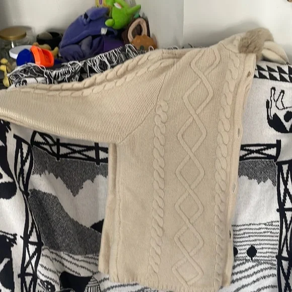 Carole Little Petite 22”bust 21” length petite hooded 💯 %LAMB’SWOOL - Picture 4 of 10